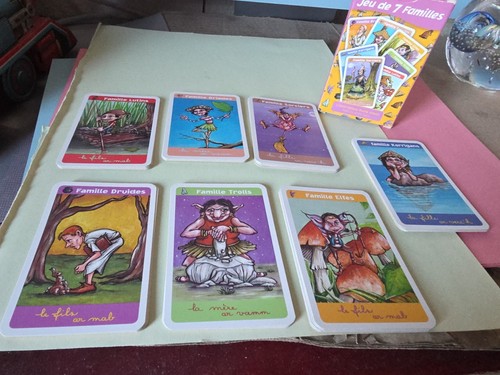Jeu cartes des 7 - jeu,
