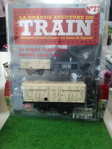 Hachette echelle 0 wagon - n°27,
