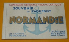 21 CPA 1937 PAQUEBOT NORMANDIE