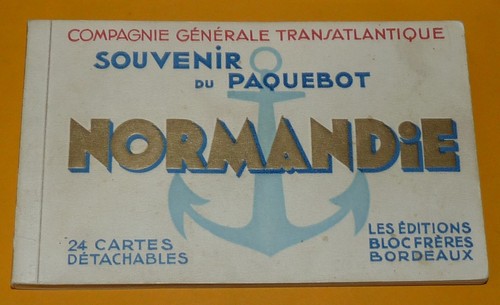 Cpa 1937 paquebot - 21, normandie
