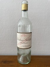 Bouteille vide Château Gilette 1948 - Demi Sec  - Format Bouteille