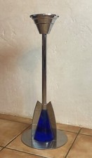 Cendrier futuriste Space age chrome et verre design dlg gilles derain