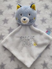 Doudou Sucre D'orge Chat Ours