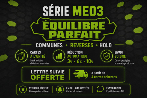 Carte pokémon me03 equilibre - carte,