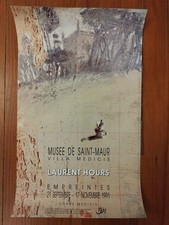 Affiche Exposition LAURENT
