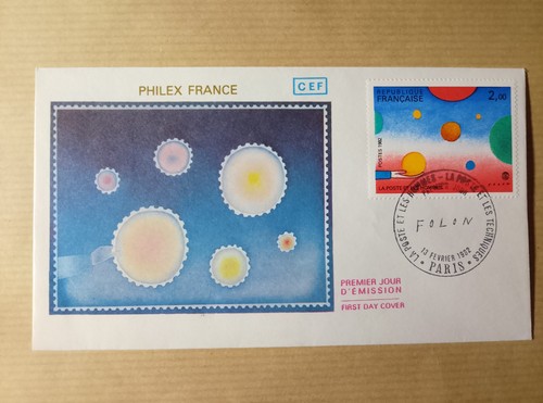 Enveloppe premier jour 1982 - premier,