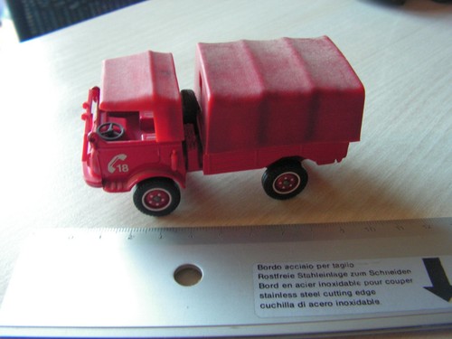 Camion pompier renault 4x4 - pompier,