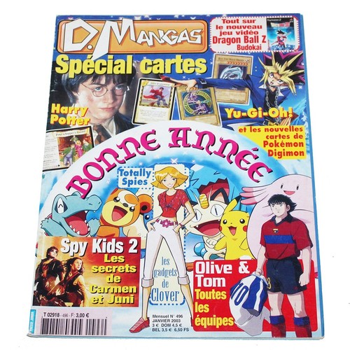 Magazine revue mangas - revue, d.