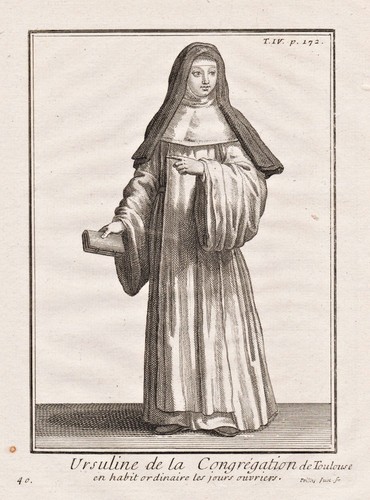 Costume nonne ursuline - nonne,