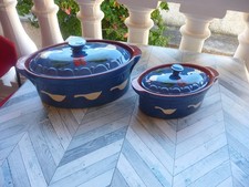 lot de 2 terrines baeckeoffe