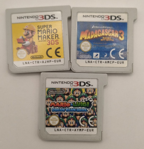 Lot jeux nintendo - 3ds, super