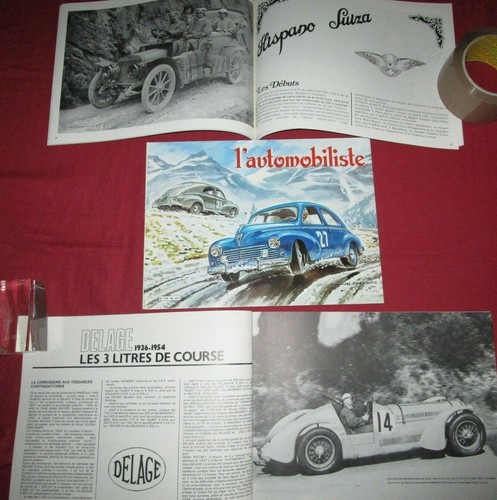 Automobiliste delage - l'automobiliste, n°60