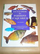 BEAU LIVRE / ENCYCLOPEDIE DES POISSONS D'AQUARIUM / GINA SANDFORD / TR BON ETAT