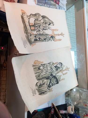 Lot deux dessin - lot,
