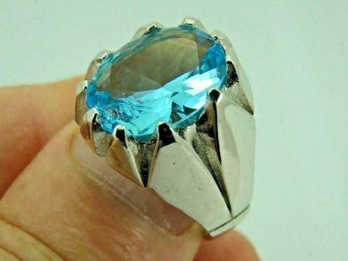 Bague pour homme argent - en,