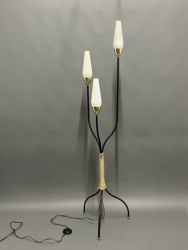 Lampadaire 1950 ancien vintage - lampadaire,