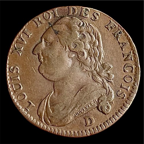 Louis xvi deniers type - xvi,