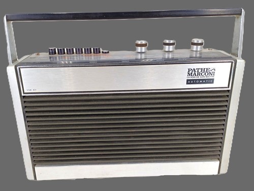 Poste radio vintage pathé - poste,