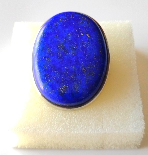 Bague lapis lazuli sur - lapis,