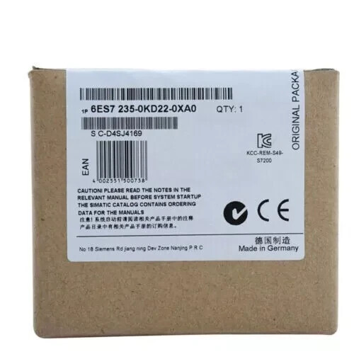 New siemens 6es7235 0kd22 - new,