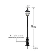 10pcs Échelle OO Modèle