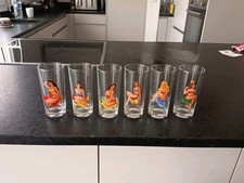 LOT DE  6 ANCIENS VERRES