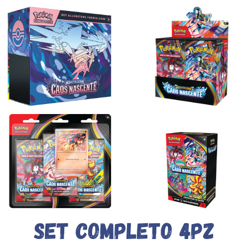 Pokemon caos nascente display - pokemon,
