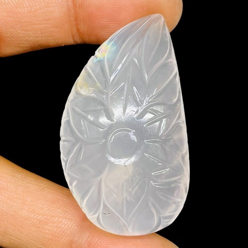 Naturel rose quartz 46x27mm - naturel,