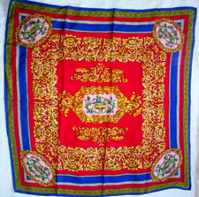 GIANNI VERSACE   Foulard  soie