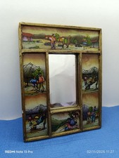 Ancien miroir cadre péruvien - ancien,