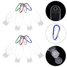  10 Sets Bouteilles De Toilette Voyage Compressibles En Plastique