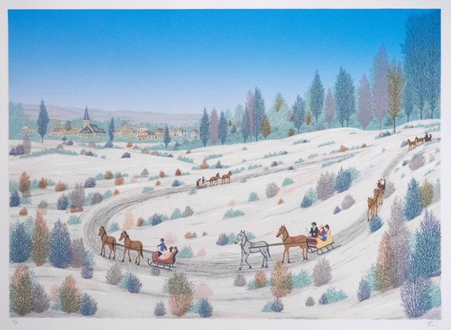 Fanch ledan lithographie - fanch,
