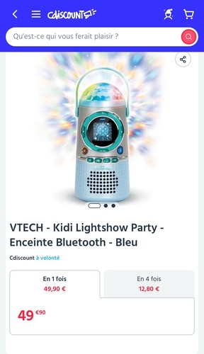 Vtech kidi light show party - vtech,