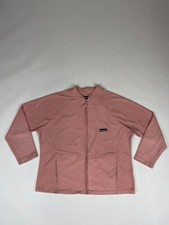 pile patagonia polaire rose full zip oversize vintage