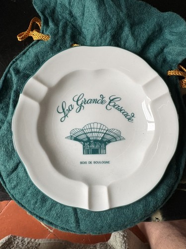 Cendrier porcelaine limoges - cendrier,