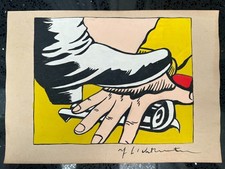 Dessin Roy Lichtenstein (fait