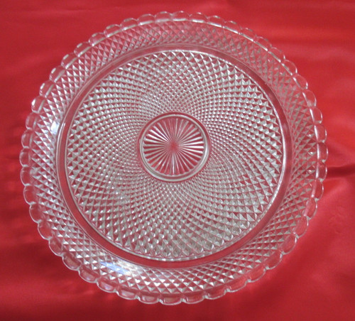 Baccarat handled serving tray - baccarat,