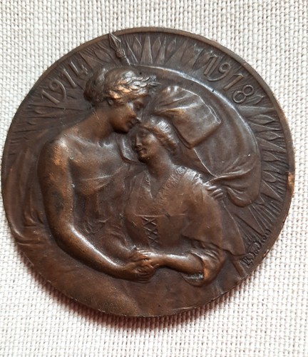 Médaille guerre 1914 1918 - guerre, 1914.