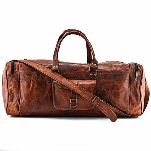 Sac cuir véritable voyage - en,