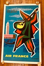 Affiche ancienne  Italie Air