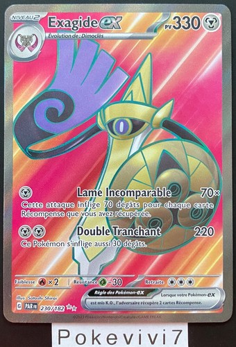 Carte pokemon exagide 230 182 - pokemon,