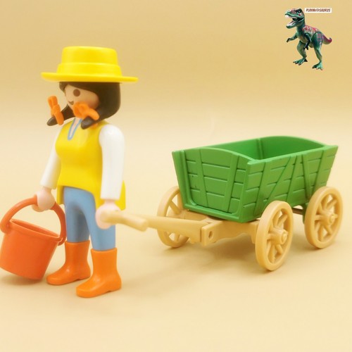 Figurine femme playmobil avec - figurine,