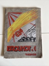 Catalogue Brouhot & Cie,Locomobiles 1929,Planche Publicitaire de Benjamin Rabier