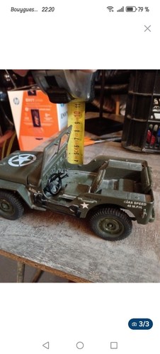 Jeep militaire miniature 1942