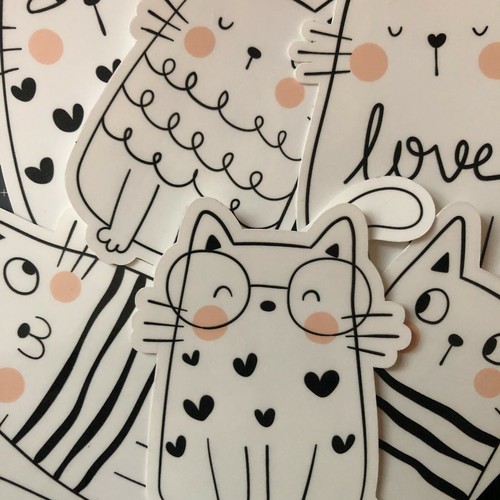 Kitty cat cute waterproof - kitty,