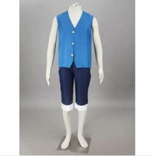 Expédié de Paris - Kimono Japonais Homme Déguisement Cosplay Luffy Pirate Manga