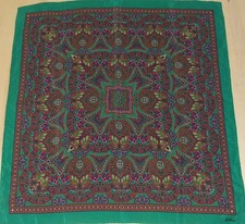 Foulard 100% Pure Soie Vintage