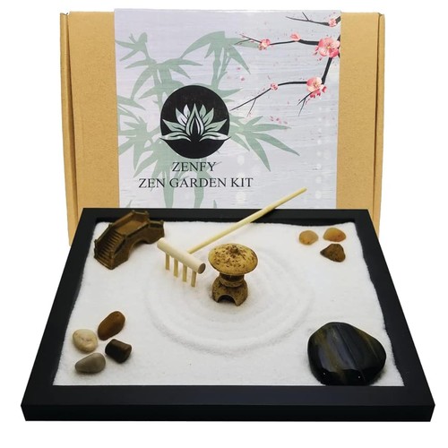 Medium desk zen sand garden - desk,