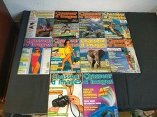 Lot Magazines Chasseur d'images Photo Année 1989 Complète Parfait État Liv Off