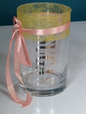 Grand Récipient En Verre "Sugar" Pot à Crayons Décoratif, Vase, Pot Alimentaire 